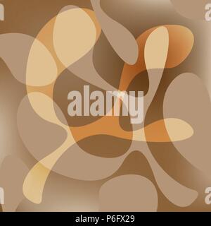 Formless abstraction in the form of a flowing fluid. Background for the brochure Stock Vector