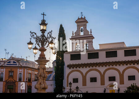 Plaza Virgen de los Reyes, and the Convento de la Encarnación, Sevilla, Andalusia, Spain Stock Photo