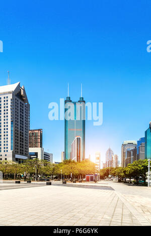 Urban scenery of Shenzhen, Guangdong Province Stock Photo