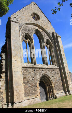 Valle Crucis Abbey. Valley of the Cross Llantysilio Stock Photo