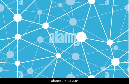 Synapse seamless pattern Stock Vector
