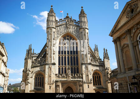Bath abbey Bath England UK Stock Photo