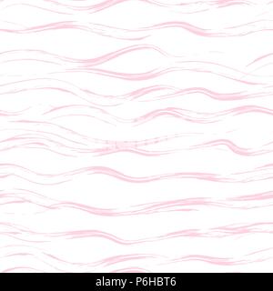 Pattern brush stripe seamless design for wallpaper, fabric print and wrap paper. Stock Vector
