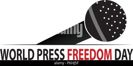 World Press freedom day Stock Vector