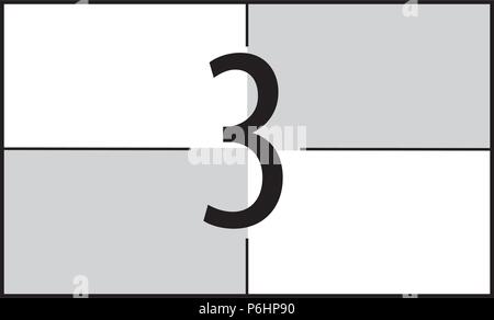 abstracct cinema symbol Stock Vector