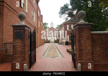 Carpenters Hall in Philadelphia PA Stock Photo