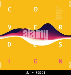 Retro 80s background. Fashion poster. Memphis style retro background with multicolored simple geometric shapes. Fluid shape illustration. Eps10 vector. Stock Vector