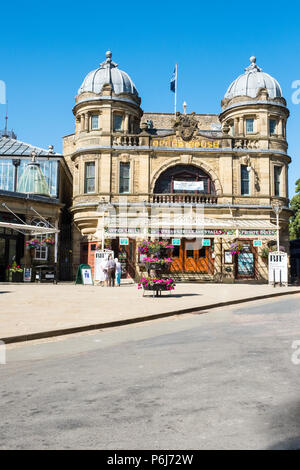 The Opera House in the Peak District town of Buxton, Derbyshire, UK. The Opera House is the centrpiece of the annual Buxton Festival Stock Photo