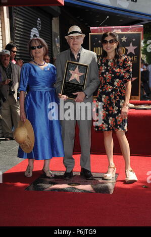 Walter Koenig + Wife Judy Levitt + Daughter Danielle - Walter Koenig Honored with a star on the Hollywood Walk of Fame in Los Angeles. Walter Koenig - Star  17  Event in Hollywood Life - California, Red Carpet Event, USA, Film Industry, Celebrities, Photography, Bestof, Arts Culture and Entertainment, Topix Celebrities fashion, Best of, Hollywood Life, Event in Hollywood Life - California, movie celebrities, TV celebrities, Music celebrities, Topix, Bestof, Arts Culture and Entertainment, Photography,    inquiry tsuni@Gamma-USA.com , Credit Tsuni / USA, Honored with a Star on the Hollywood Wal Stock Photo
