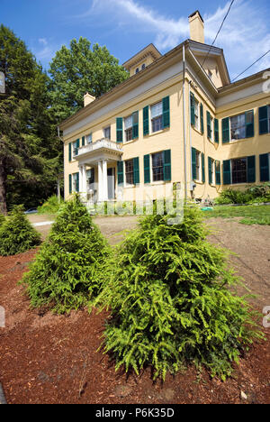 Emily Dickinson Museum, Amherst, Hampshire County, Massachusetts, USA Stock Photo