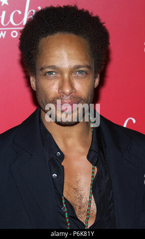 Gary Dourdan arriving at the Of Corsets for a Good Cause Benefit at the Rosevelt Hotel in Los Angeles. October 20, 2004.DourdanGary055 Red Carpet Event, Vertical, USA, Film Industry, Celebrities,  Photography, Bestof, Arts Culture and Entertainment, Topix Celebrities fashion /  Vertical, Best of, Event in Hollywood Life - California,  Red Carpet and backstage, USA, Film Industry, Celebrities,  movie celebrities, TV celebrities, Music celebrities, Photography, Bestof, Arts Culture and Entertainment,  Topix, headshot, vertical, one person,, from the year , 2004, inquiry tsuni@Gamma-USA.com Stock Photo