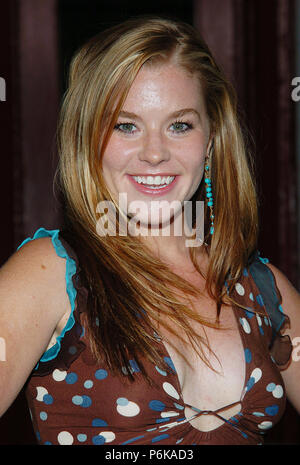 Brennan Hesser (Johnny Zero) arriving at the 2004 Summer tca Fox All-Star Party on the Fox Lot in Los Angeles. July 16, 2004. HesserBrennan JohnnyZero114 Red Carpet Event, Vertical, USA, Film Industry, Celebrities,  Photography, Bestof, Arts Culture and Entertainment, Topix Celebrities fashion /  Vertical, Best of, Event in Hollywood Life - California,  Red Carpet and backstage, USA, Film Industry, Celebrities,  movie celebrities, TV celebrities, Music celebrities, Photography, Bestof, Arts Culture and Entertainment,  Topix, headshot, vertical, one person,, from the year , 2004, inquiry tsuni@ Stock Photo