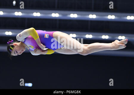 Nagi Kajita, JULY 1, 2018 - Artistic Gymnastics : The 72nd All Japan ...