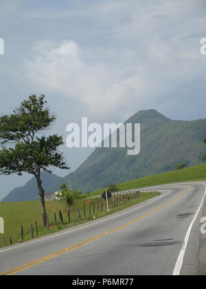 Highway Governor Mario Covas, BR-101, Espírito Santo, Brazil Stock ...