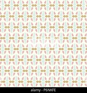 Dark red easter eggs and bone shape and water drop pattern on pastel background. Vintage and sweet easter eggs pattern style for cute and lovely desig Stock Vector