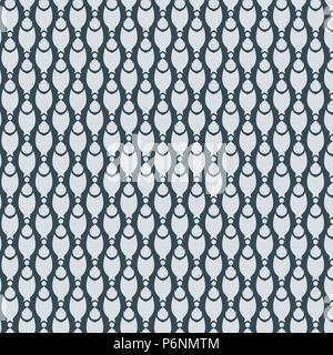Dark blue claw of crab or pincers and circle and fire pattern on pastel background. Retro and classic  pattern style for vintage and modern design Stock Vector