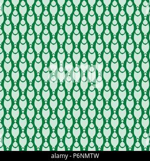 Green claw of crab or pincers and circle and fire pattern on pastel background. Retro and classic  pattern style for vintage and modern design Stock Vector