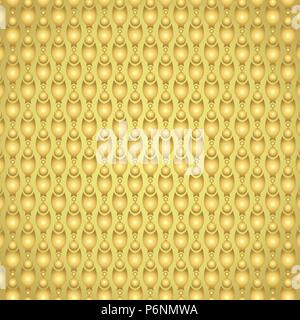 Gold claw of crab or pincers and circle and fire pattern on pastel background. Retro and classic  pattern style for vintage and modern design Stock Vector
