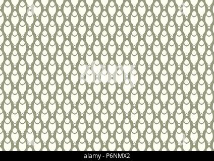 Claw of crab or pincers and circle and fire pattern on dark green background. Retro and classic seamless pattern style for design Stock Vector