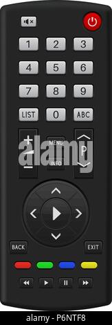 TV remote control Stock Vector