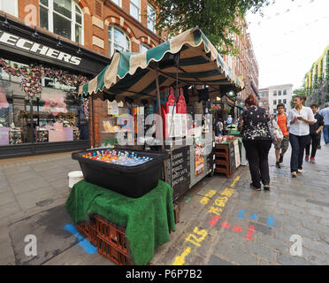 LONDON, UK - CIRCA JUNE 2018: View of the city Stock Photo