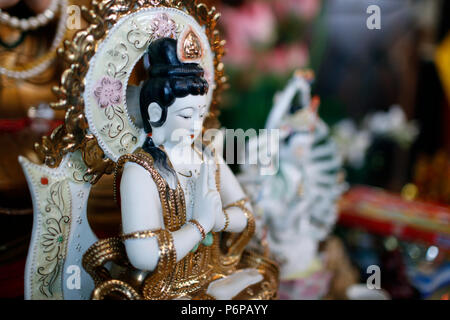 Chua Tu An Buddhist temple. Quan Am bodhisattva of compassion or goddess of Mercy. Saint-Pierre en Faucigny. France. Stock Photo