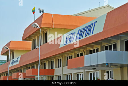 Heho airport ( serving Inle Lake ), Taunggyic, Shan State, Myanmar Stock Photo