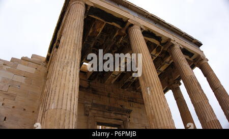 Acropolis Partheon. Greek temple. Acropolis - Atena Grecia Stock Photo