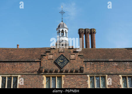 Abbot's Hospital, also called the Hospital of the Blessed Trinity, a grade 1 listed Jacobean building and charity in Guildford, Surrey, UK Stock Photo