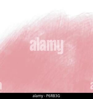 pink watercolor cloudscape background pattern, vector illustration Stock Vector