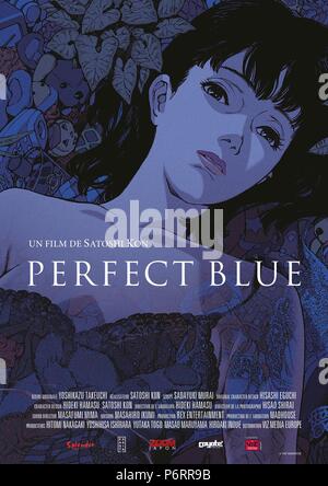 Perfect Blue Movie Poster 1997 A Satoshi Kon Film Promotional Key Visual