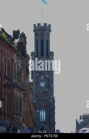 Wallace Tower, High Street, Ayr Stock Photo