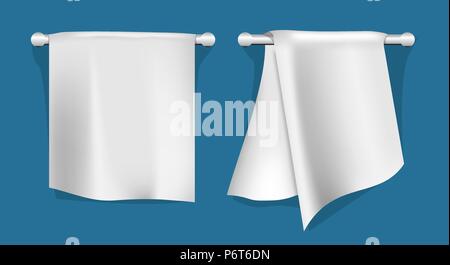 Set of kitchen towels Stock Vector