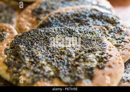 Pita with hyssop Stock Photo