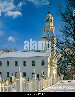 Old First Church, Bennington, Vermont Stock Photo