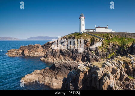 Ireland, County Donegal, Fanad Peninsula, Fanad Head Lighthouse Stock Photo