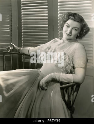 Actress Myrna Loy in the movie Mr. Blandings Builds His Dream House, 1940 Stock Photo