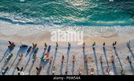 Marble beach (Saliara beach), Thassos Islands, Greece. The most beautiful white beach in Greece Stock Photo