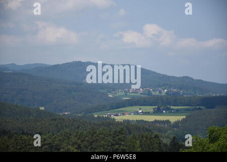Im Landkreis Cham Bayerischer Wald Oberpfalz Stock Photo