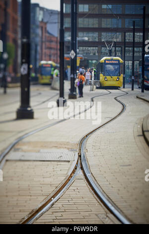Piccadilly Gardens  interchange Manchester Stock Photo