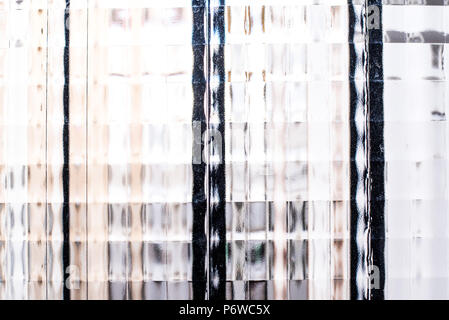 texture of glass windows looking through Stock Photo