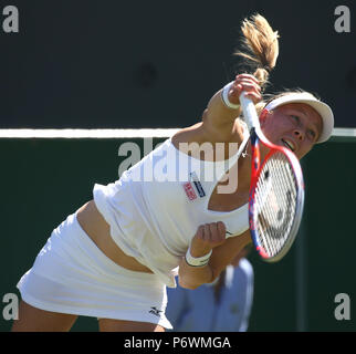 02 July 2018. The Wimbledon Tennis Championships 2018 held at The All