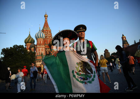 Moscow, Russian. 02nd July, 2018. 02.07.2018. Moscow, Russian: A ...
