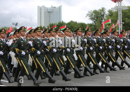 The Guard of Honor of the Chinese People's Liberation Army (PLA) take ...