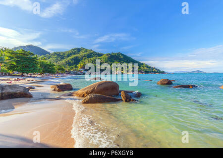 Silver Beach in Koh Samui in Thailand. Stock Photo