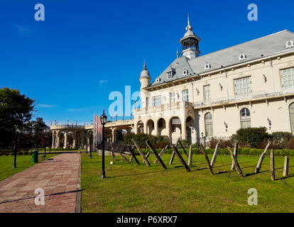 Argentina, Buenos Aires Province, Tigre, View of the Municipal Museum of Fine Art. Stock Photo