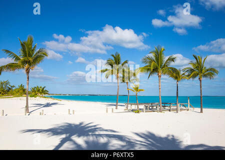 Bahamas, Abaco Islands, Great Abaco, Beach at Treasure Cay Stock Photo