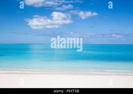 Bahamas, Abaco Islands, Great Abaco, Beach at Treasure Cay Stock Photo