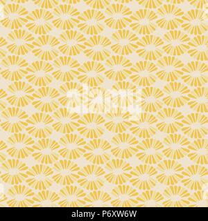 Seamless vector delicate pattern with retro flowers Stock Vector