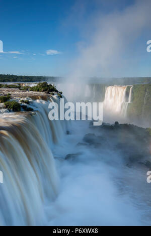 Iguacu Falls, Parana State, Brazil Stock Photo